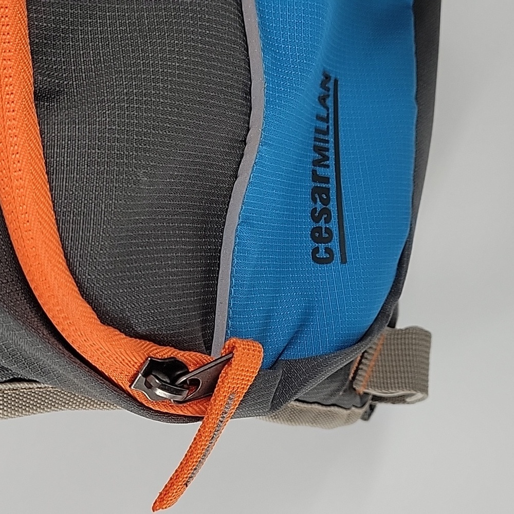 Cesar Millan Blue and Orange Dog Backpack Large NWOT - Picture 13 of 15